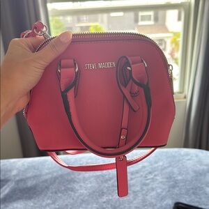 Steve Madden Pink Mini Bag with Crossbody Strap